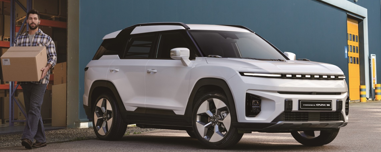 KGM Torres EVX VAN leasen